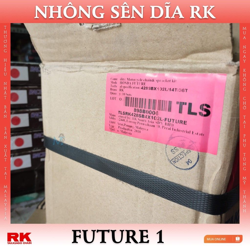 nhông sên đĩa RK FUTURE 1