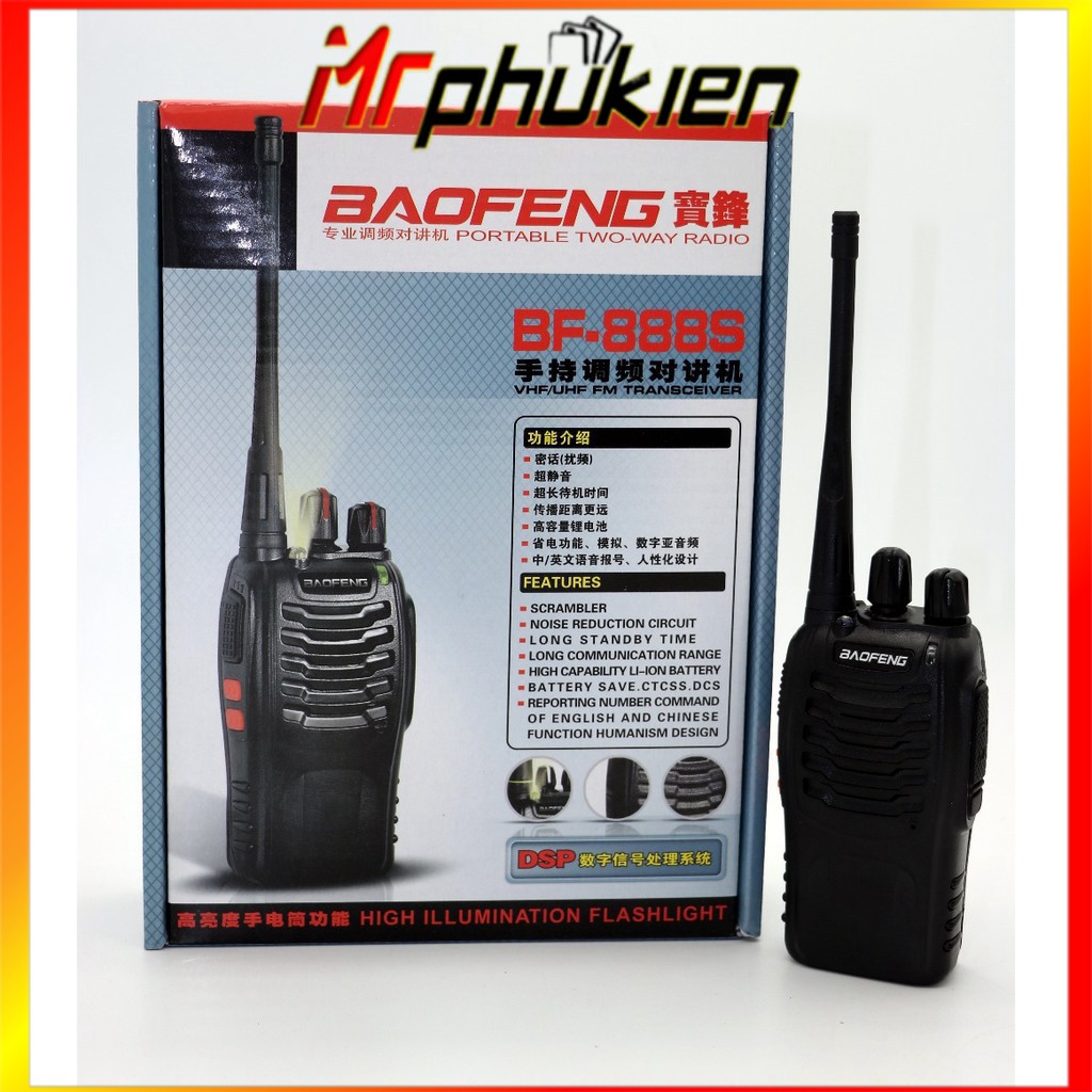 [HCM]Bộ Đàm Baofeng Bf 888S no box - MrPhukien