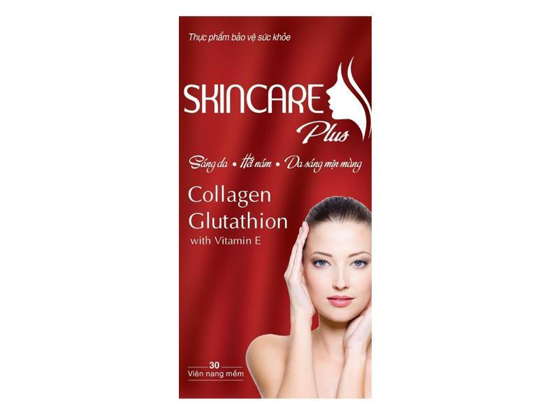 Skincare Plus - Collagen nhau thai cừu - giúp đẹp da - viên uống đẹp da -viên uống trắng da - viên uống sáng da cao cấp