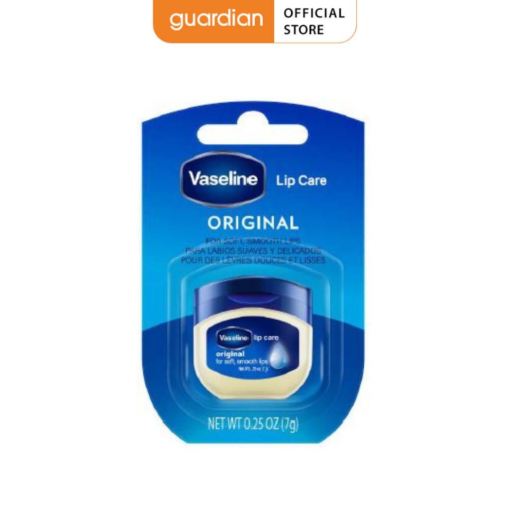 Sáp Dưỡng Môi Vaseline Lips Therapy Original Không Màu 7Gr