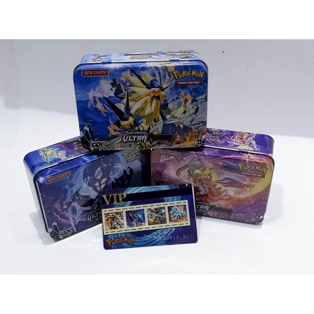 Hộp thẻ bài pokemon 42 lá (tặng kèm thẻ vàng VIP)