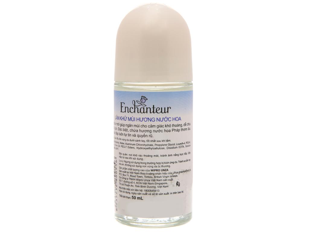 Lăn khử mùi Enchanteur Deluxe Magic 50ml - (Xanh Dương NƯỚC TRONG)