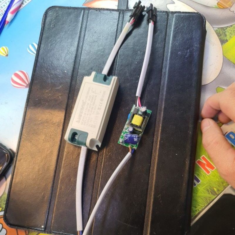 Driver(Chấn Lưu)3 Mầu 8-12W Cho Đèn Led