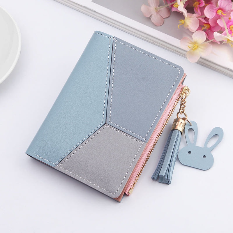 Ví nữ mini ngắn cao cấp cầm tay .