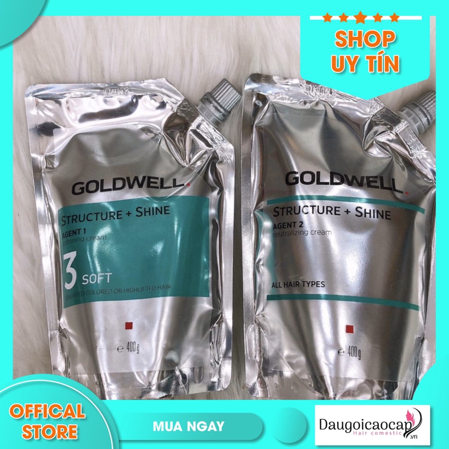 Bộ uốn duỗi ( ép ) tóc GOLDWELL dành cho các loại tóc ( hàng chính hãng )