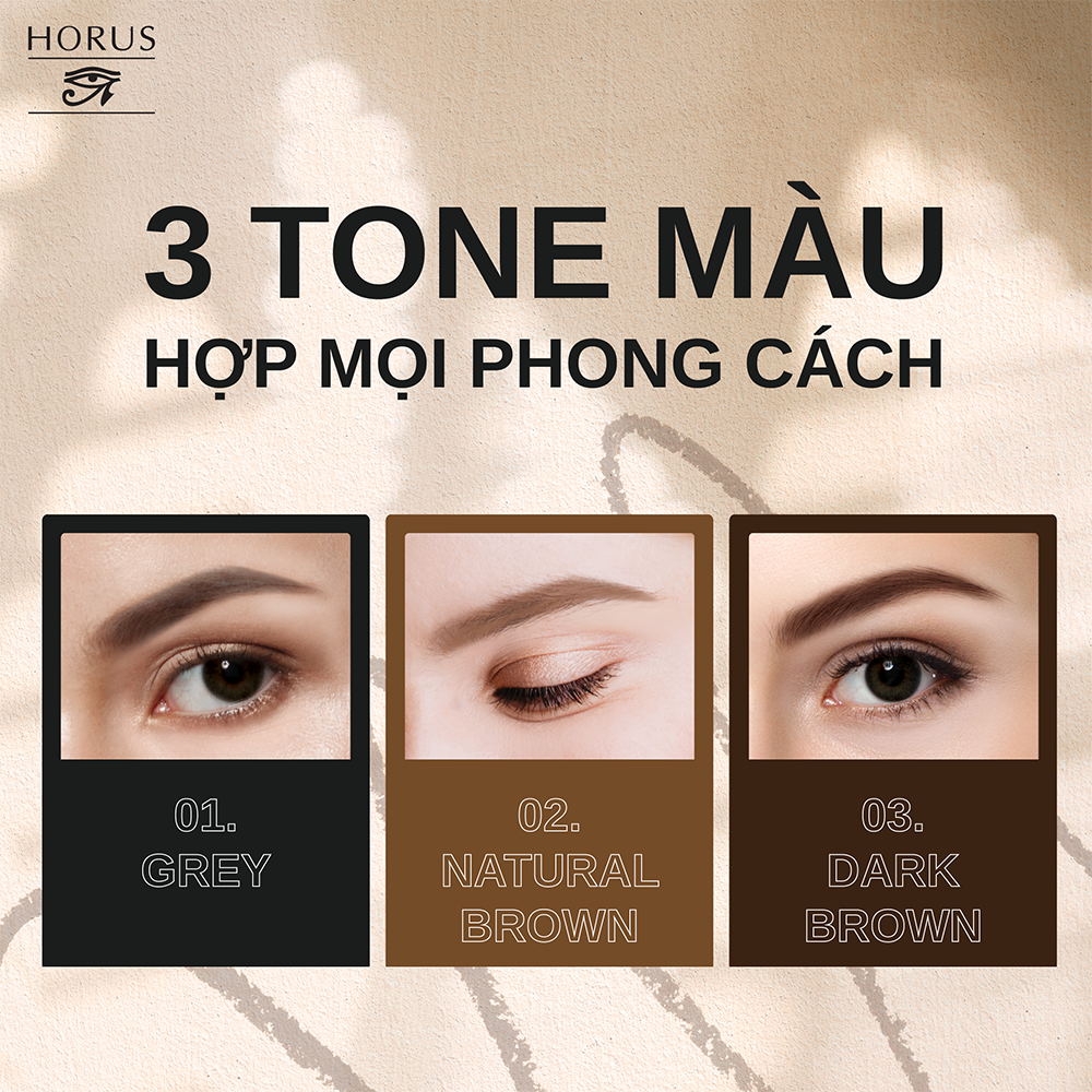 Horus Chì mày Eye Beauty Expert  Long Lasting Blend Micro Eyebrow