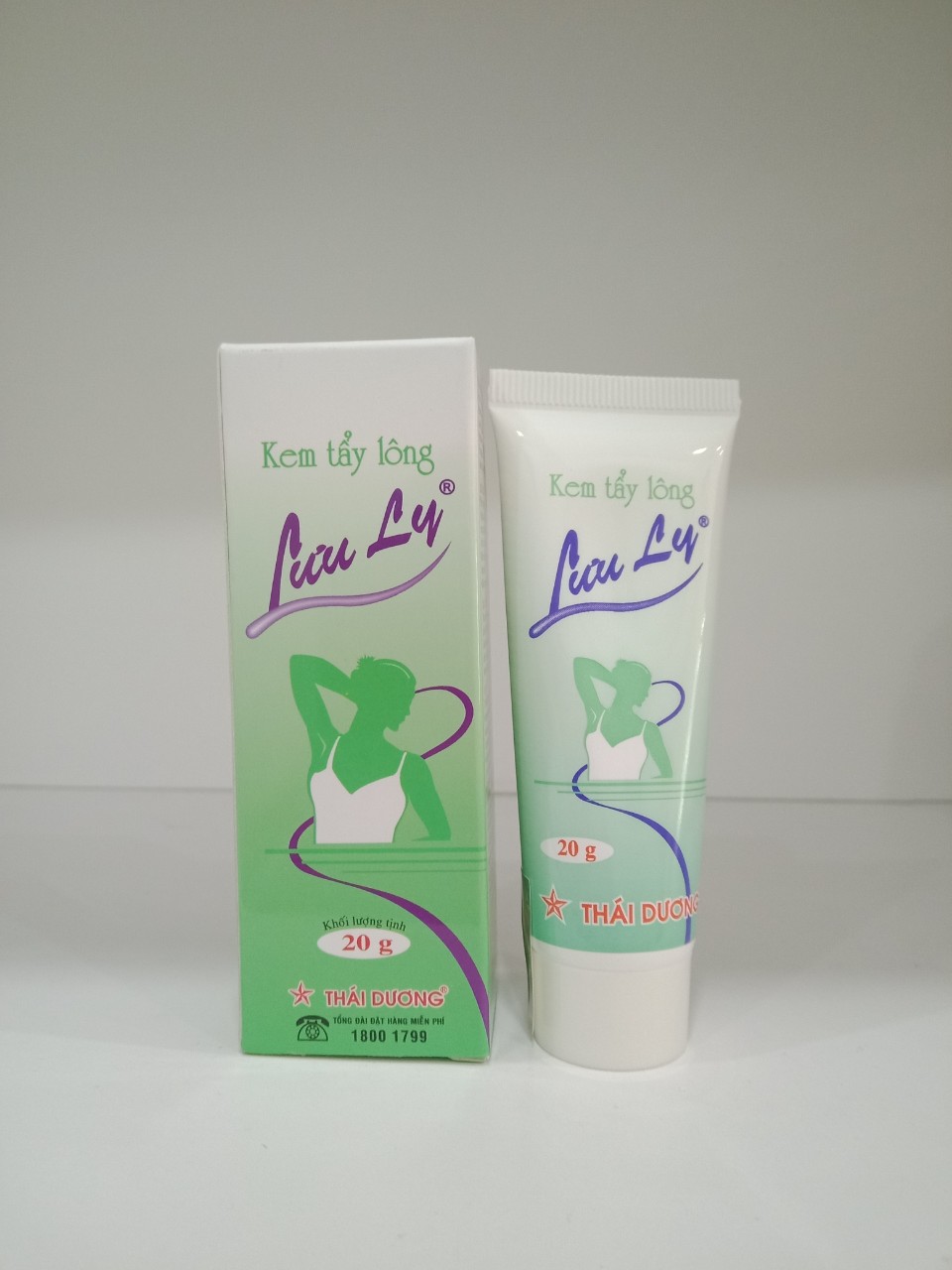Kem tẩy lông Lưu Ly tuýp 20g