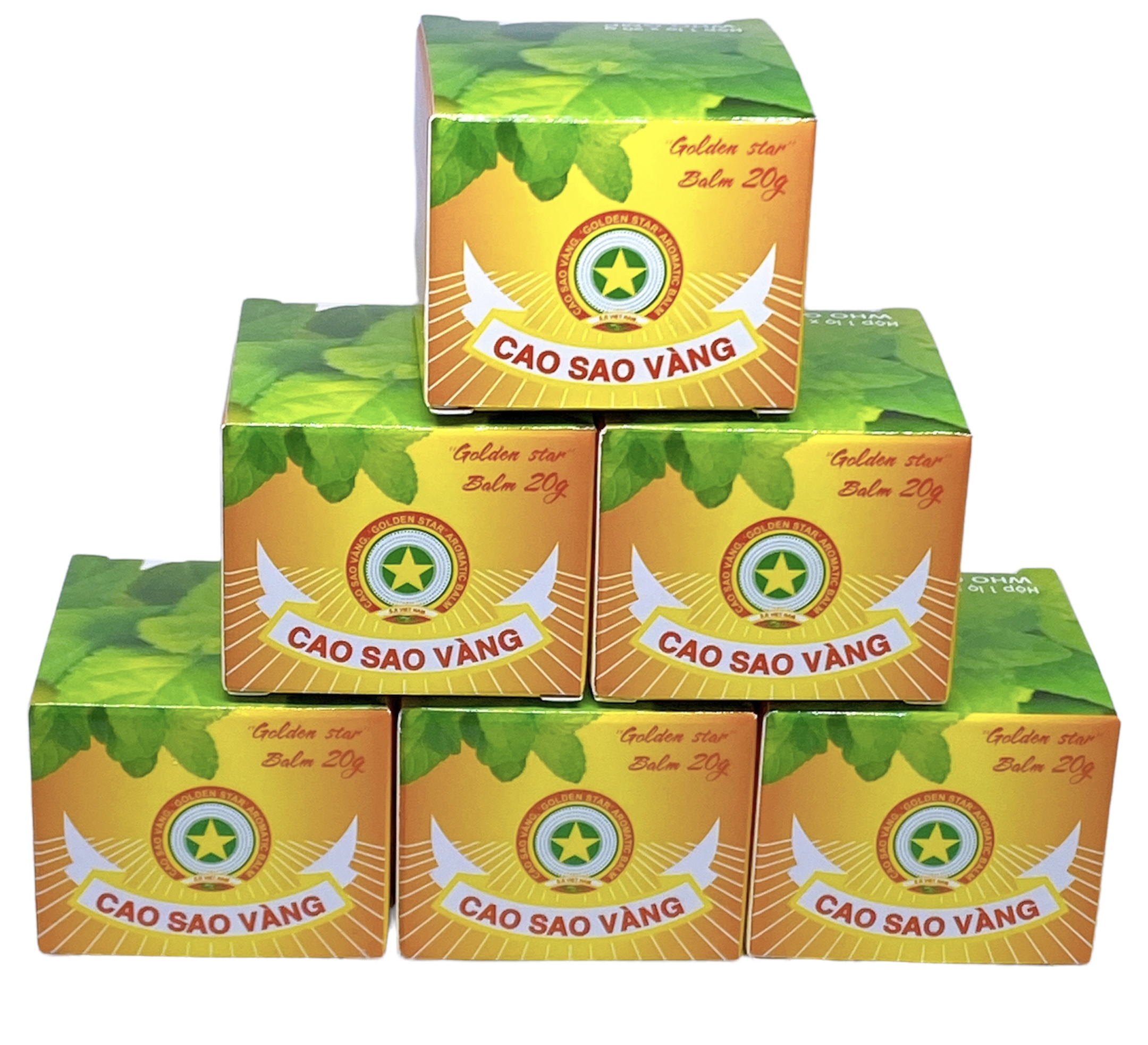 (Date 2028) Cù Là Cao Sao Vàng TW3 20g-Chính Hãng