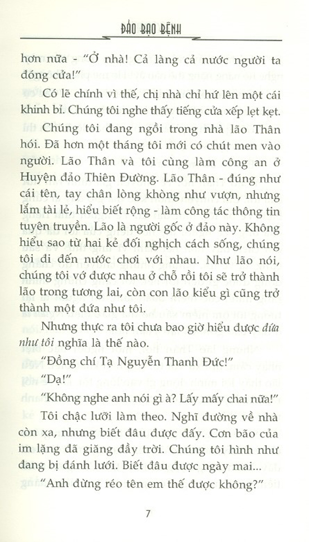 Đảo Bạo Bệnh - Tiểu Thuyết Trinh Thám
