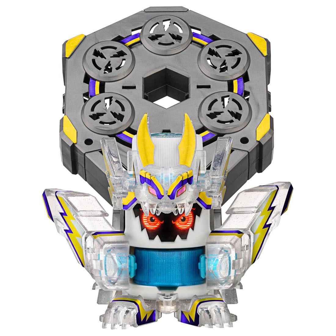 Đồ chơi Robot Nắp Chai Raijin Lôi Thần (Chiến Vương Nắp Chai Bottleman BOT-07 Raijing Milk)