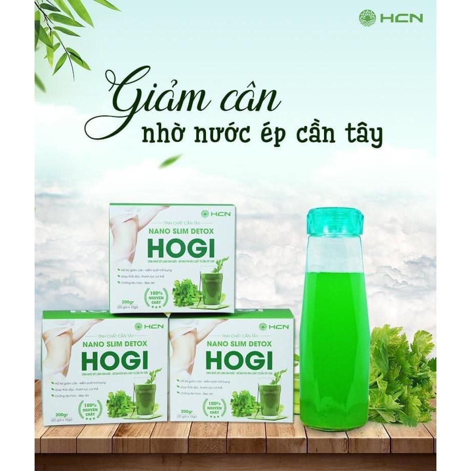 TINH CHẤT CẦN TÂY NANO SLIM DETOX HOGI