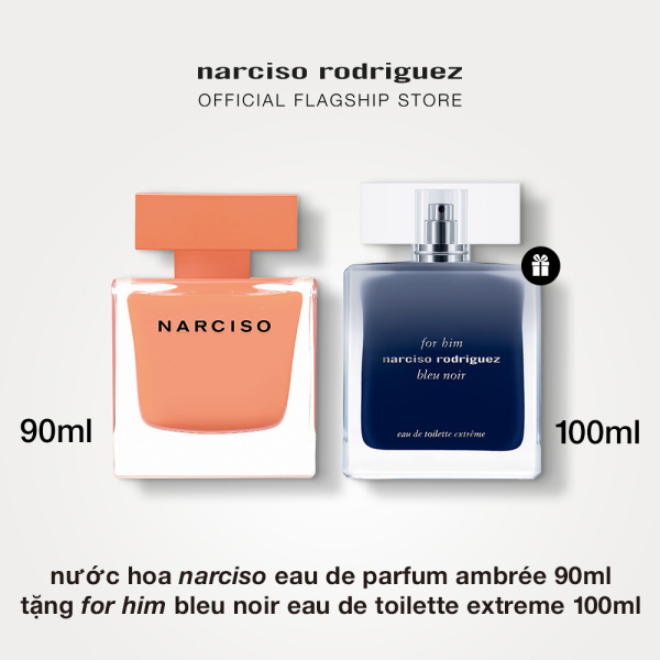 Deal Preorder từ 30/10 - 10/11 - Nước hoa Narciso Rodriguez Narciso Eau De Parfum Ambrée 90ml (Tặng Bleu Noir EDT 100ml)