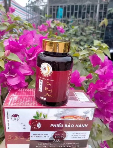 Thảo mộc ăn ngon Sâm nhung Plus – Giải pháp hỗ trợ ăn ngon bảo vệ sức khoẻ liệu trình 60 viên + tặng kèm cột tóc siêu xinh cao cấp