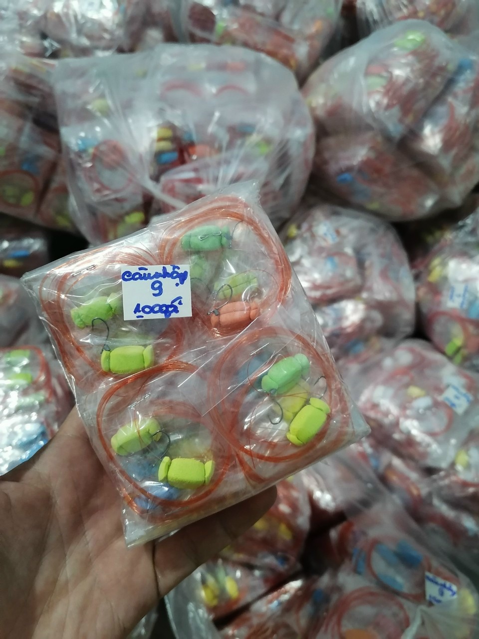 Bộ phao câu cá rô tóm sẵn ( 4 món )