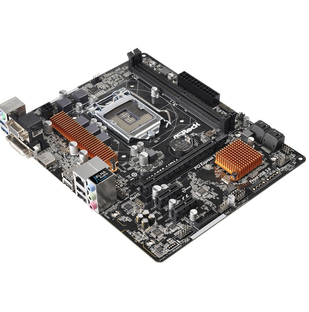 Main H110m-HDV Asrock hàng đẹp socket 1151