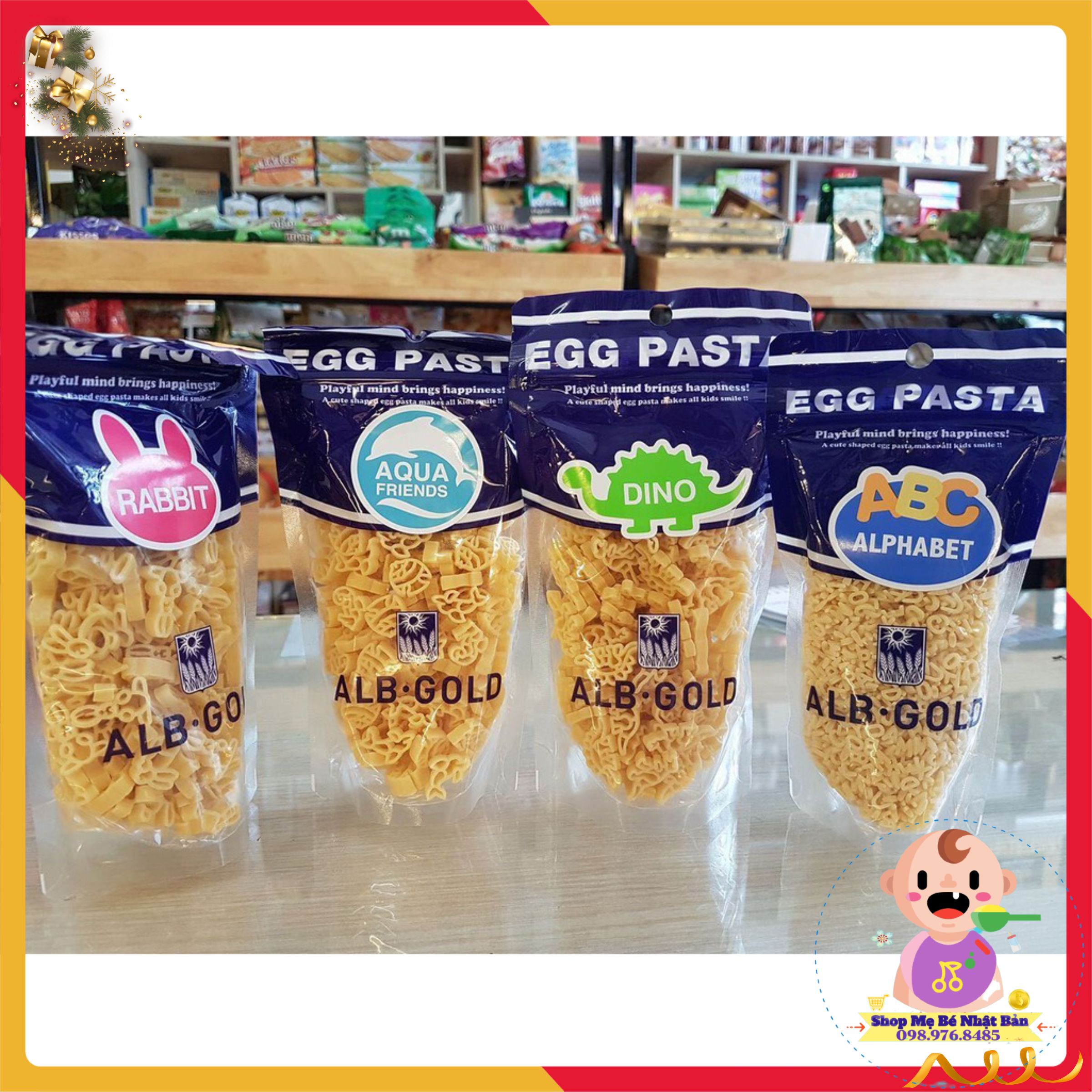 Nui Trứng Egg Pasta Nhật Bản Cho Bé Từ 8m+