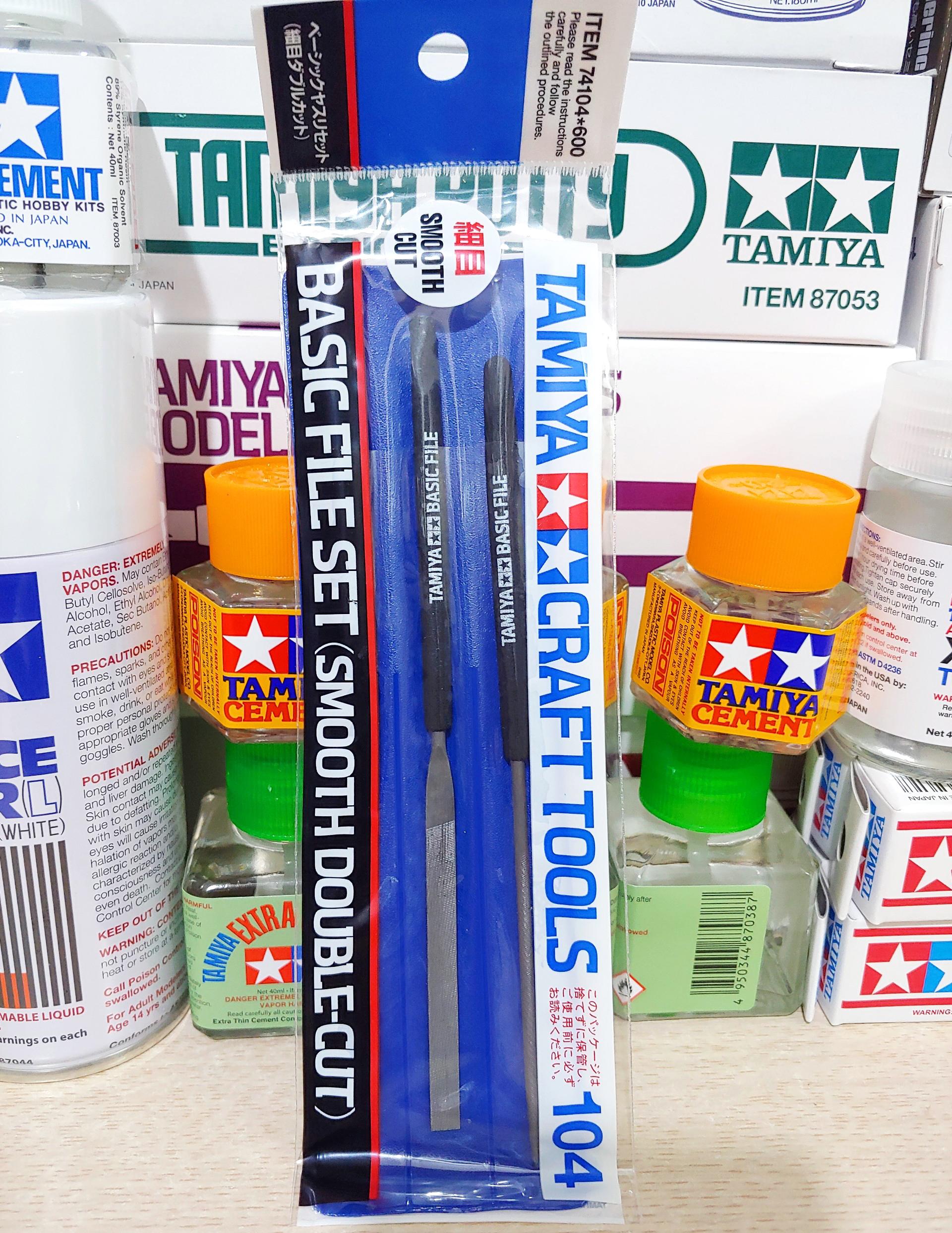 [7-11/12 VOUCHER 8%]Dũa chà nhám mô hình Tamiya Basic File Set 74104 74046 - Dụng cụ độ tool [TAM]