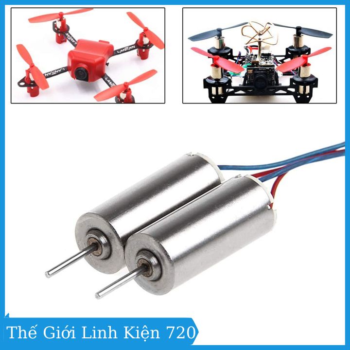 Combo 2 động cơ máy bay 720+ 2 cánh máy bay 55mm thuận nghịch