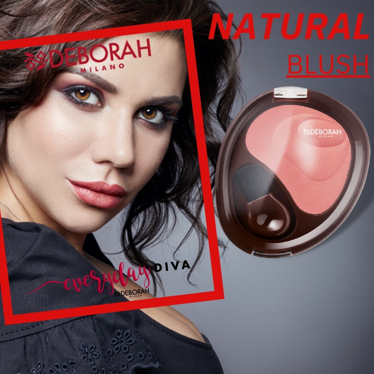 Phấn M&aacute; hồng Deborah Natural Blush