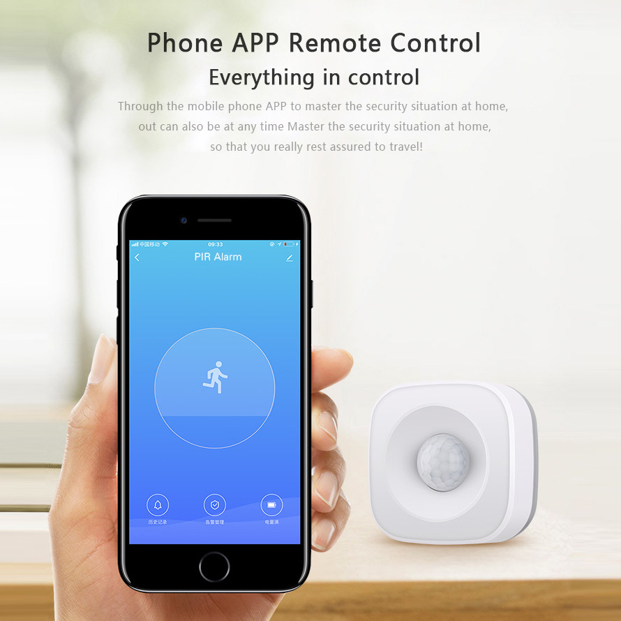 Cảm biến chuyển động CAO CẤP ZIGBEE TUYA (Bảo Hành 12 Tháng)