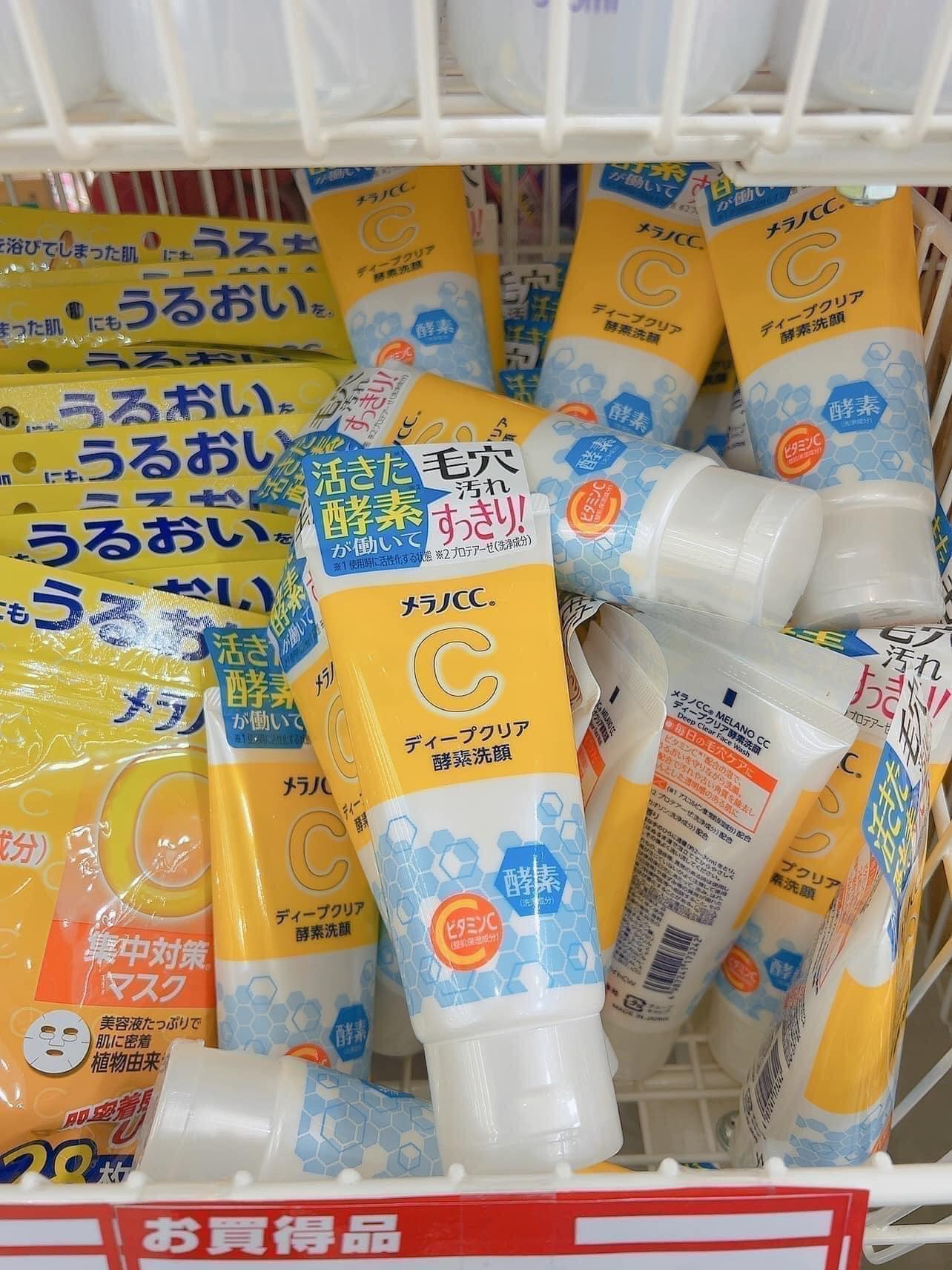 Sữa rửa mặt cc melano deep clear nhật bản