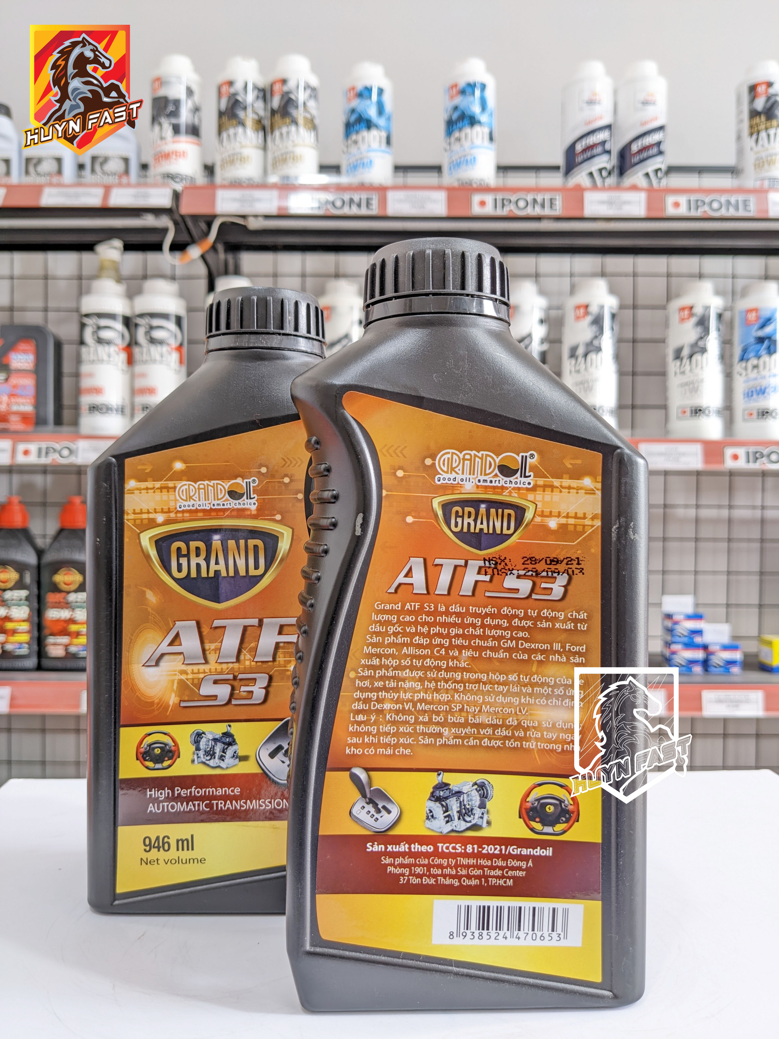 Dầu Trợ Lực Tay Lái GRANOIL ATF S3 (946ml)