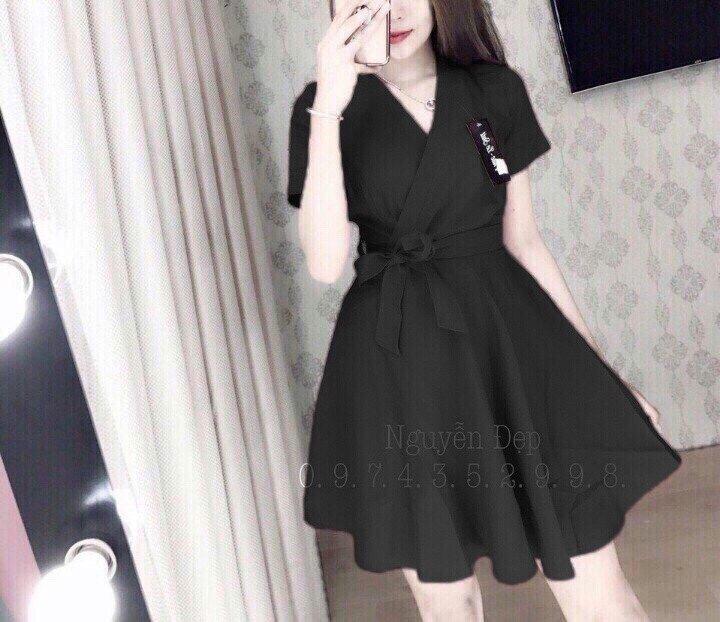 Đầm dáng xòe dự tiệc nữ phong cách