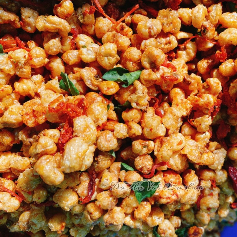 500G BẮP TẨM BÒ SẤY LÁ CHANH
