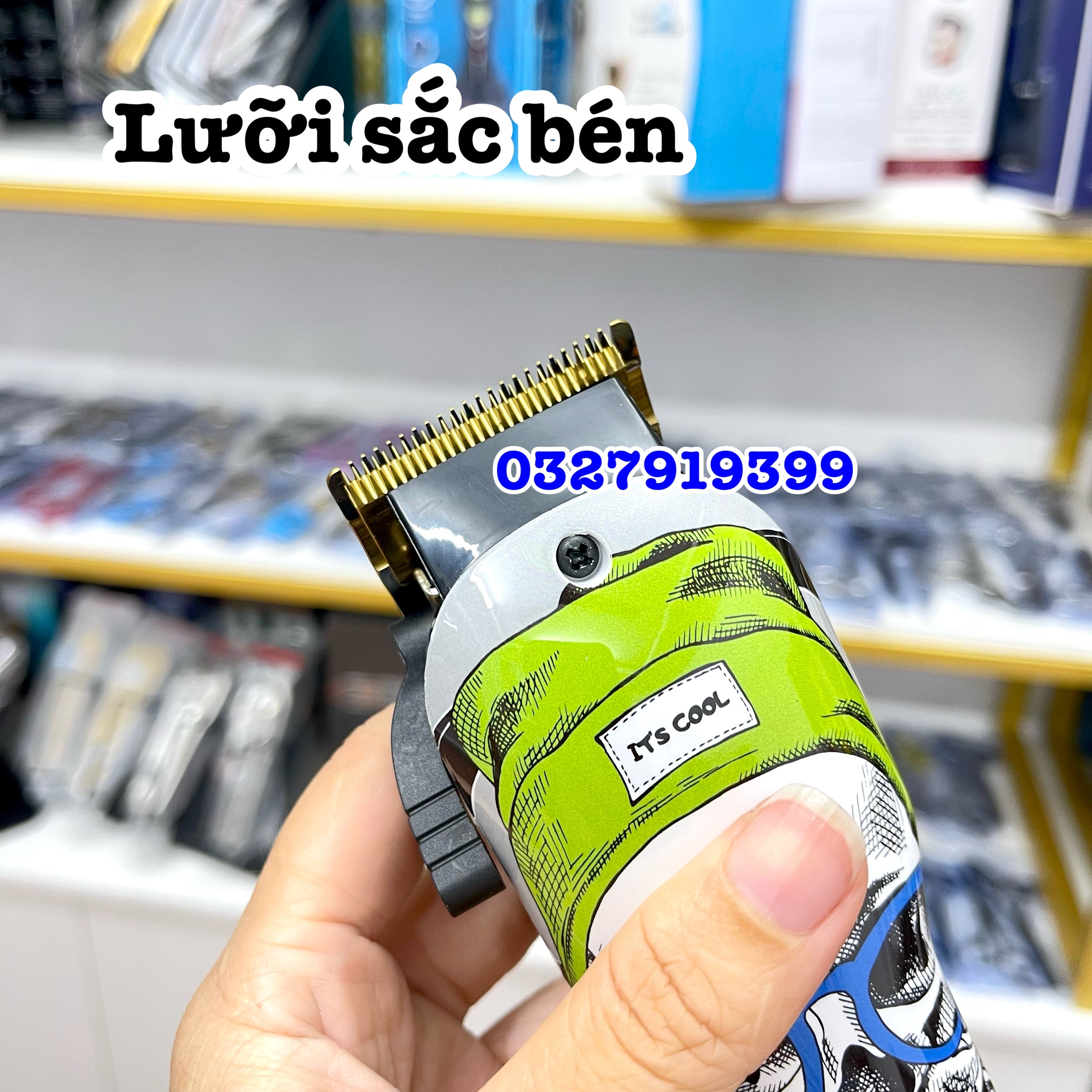 Tông đơ cắt tóc BESTBOMG cao cấp - tăng tốc bộ 8 cữ