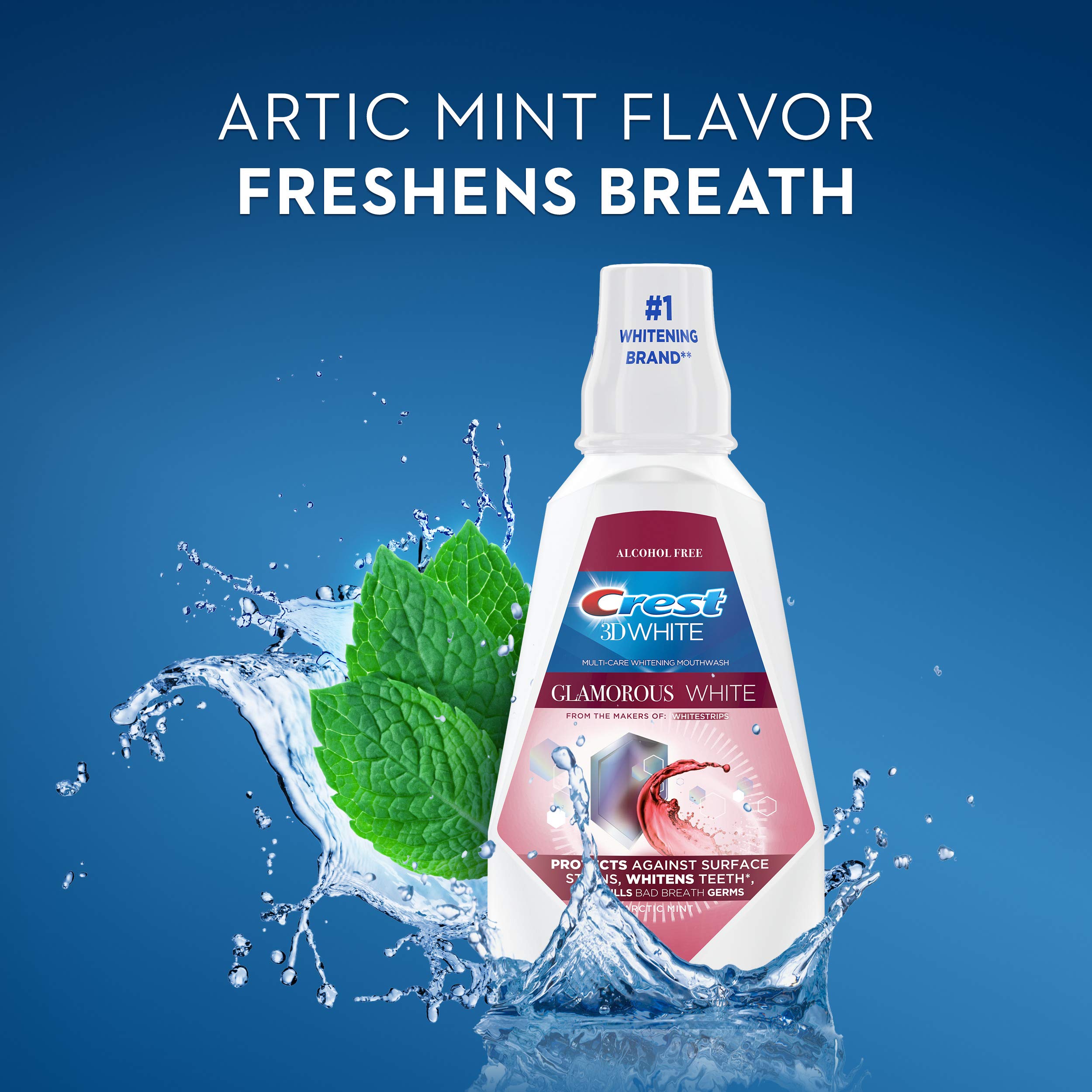 [ĐỦ LOẠI] Nước Súc Miệng Crest 3D White Mouthwashes
