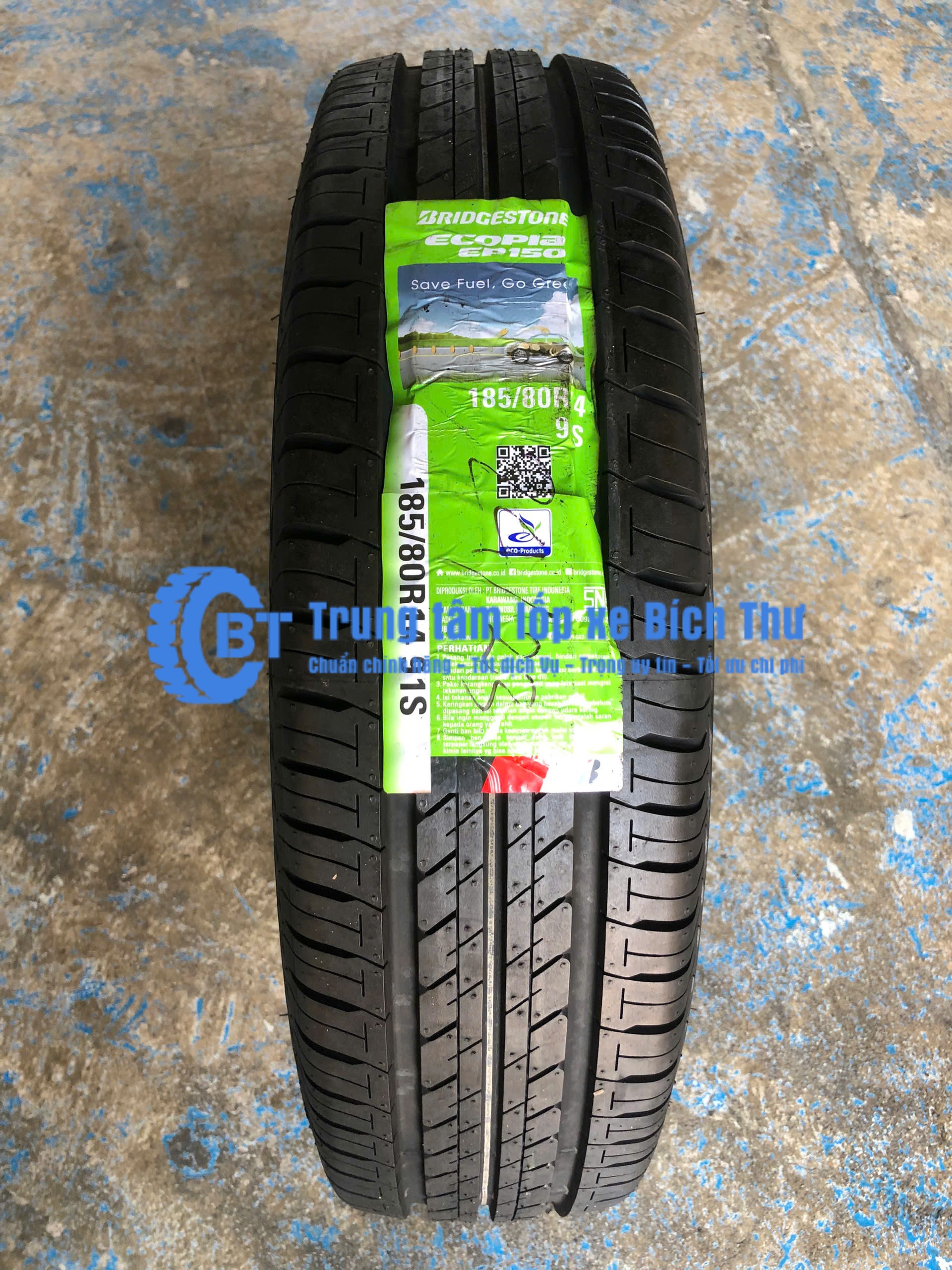 Lốp Bridgestone 185/80R14 EP150 2023
