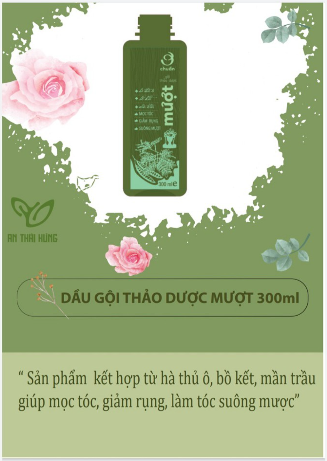 Dầu gội thảo dược Mượt