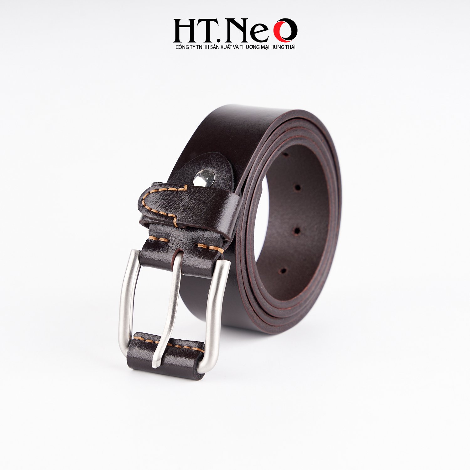 (DA  100%) Dây Lưng /Thắt Lưng Cao Cấp Thương Hiệu HT.NeO DL28
