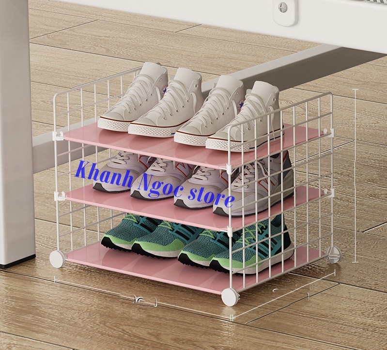 👟👠 kệ giày 3 tầng - lắp ghép đa năng 👟👠