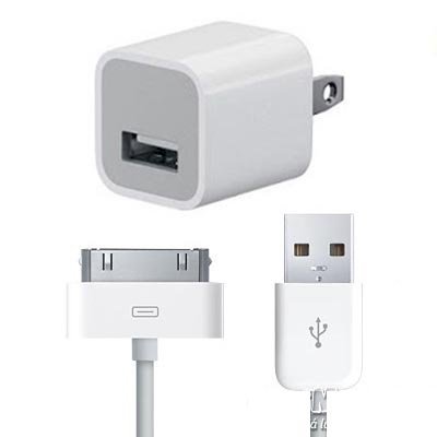 BỘ SẠC IPHONE 4S XỊN - BAO GỒM CẢ CÓC SẠC + CÁP