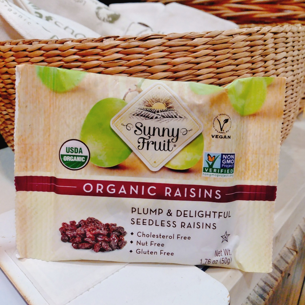 Nho khô hữu cơ Sunny Fruit 250g
