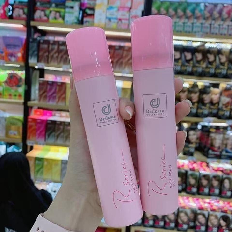 Xịt thơm toàn thân body Designer 75ml