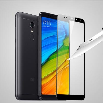 Kính cường lực 9D Full màn Xiaomi Redmi 5 Plus + Dán Lưng carbon