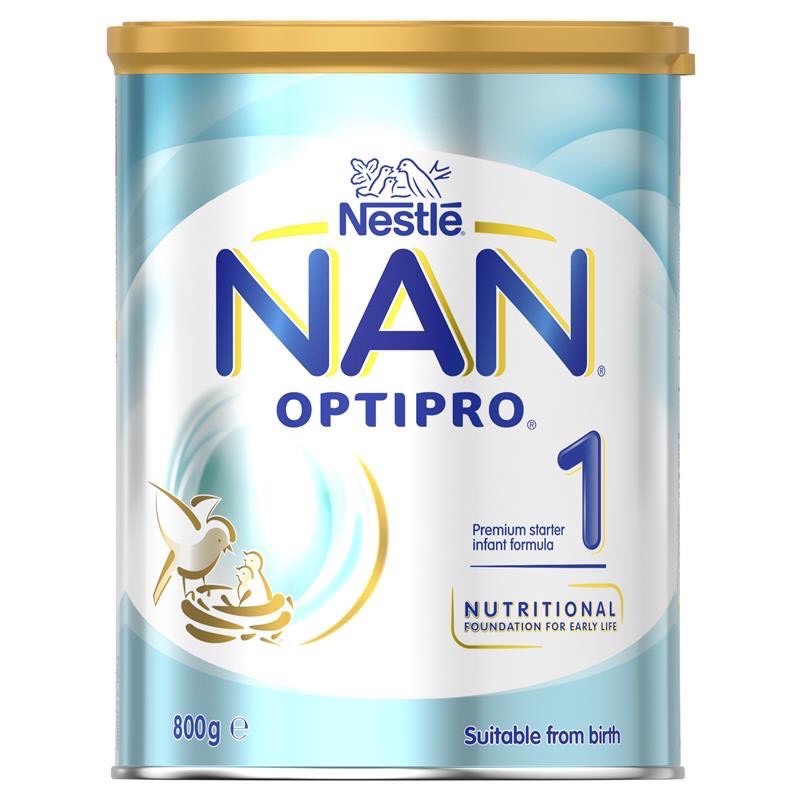Sữa Nan Úc Optipro đủ số 1 2 3 800g ( DATE THÁNG 2/2022)