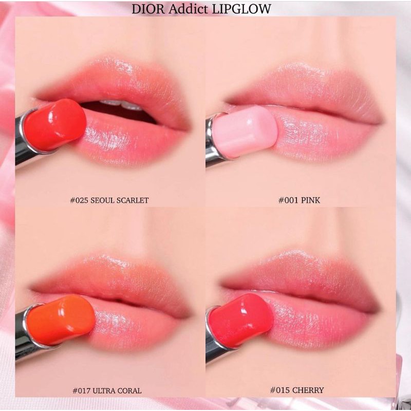 Mua Son Dưỡng Môi Dior Ladies Addict Lip Glow Reviving Lip Balm 015 Cherry  giá 720000 trên Boshopvn