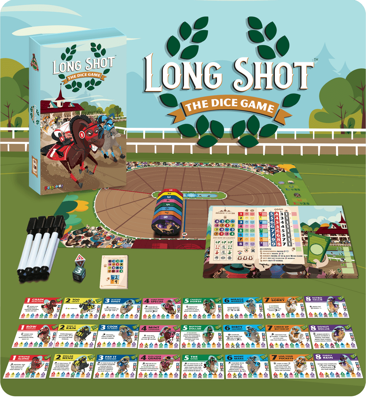 [US] Long Shot: The Dice Game - Trò Chơi Board Game