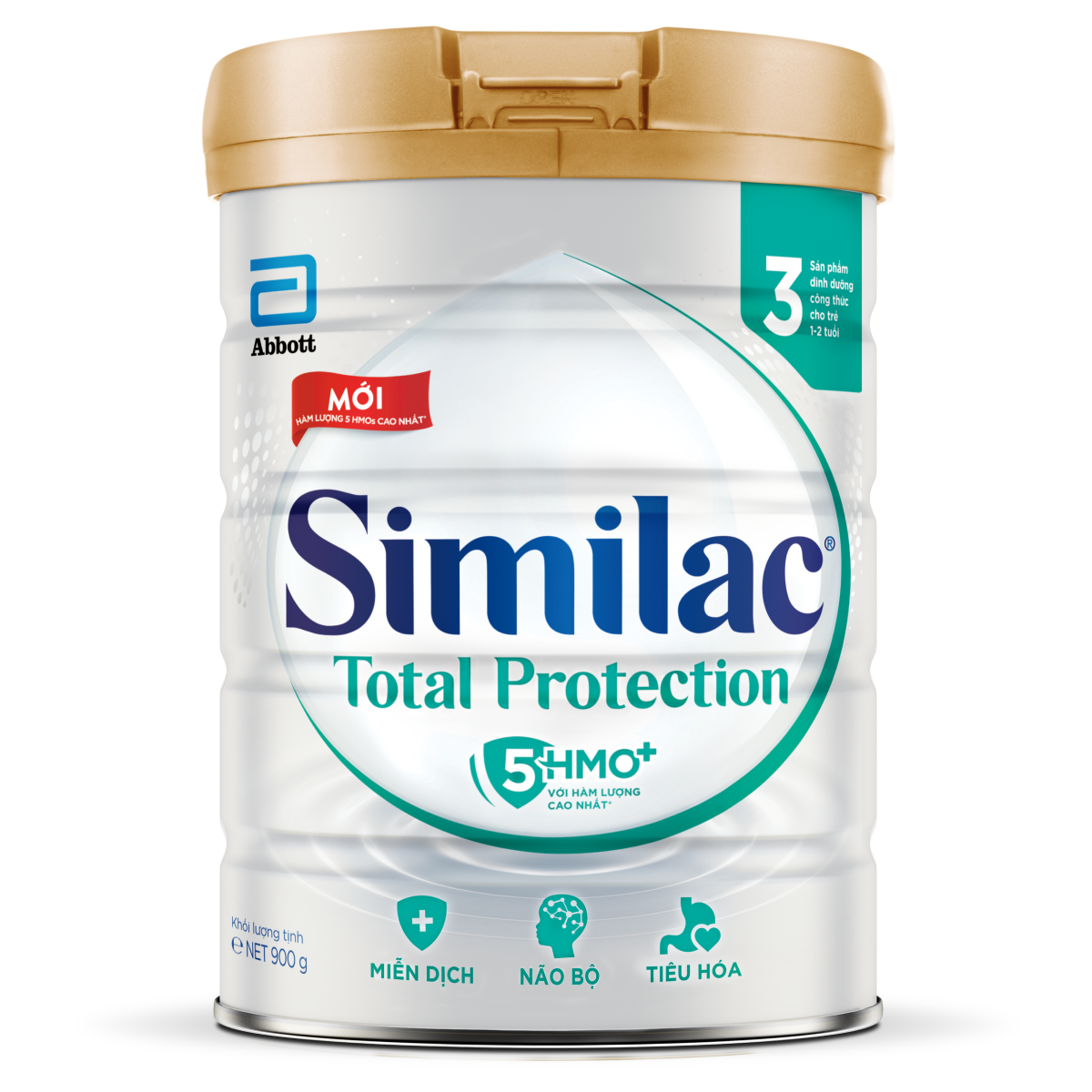 (BÁN CHẠY) Sản phẩm dinh dưỡng công thức cho trẻ 1-2 tuổi Similac Total Protection 3 900g