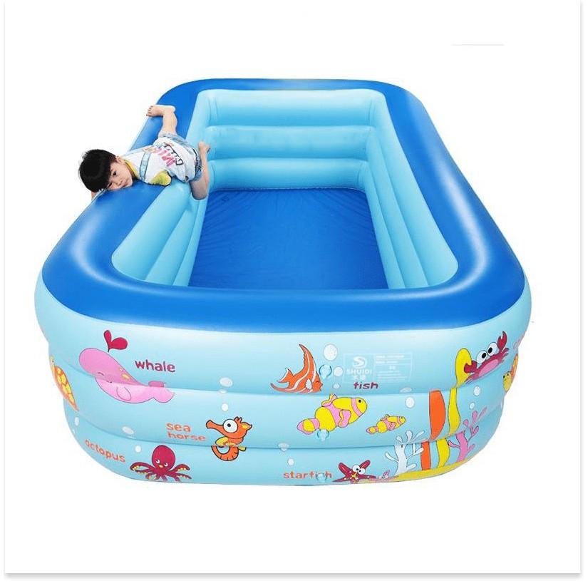 BỂ BƠI HÌNH CHỮ NHẬT 3 TẦNG 1 mét 3