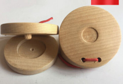 Song loan gỗ nhỏ 5.3cm (castanet)