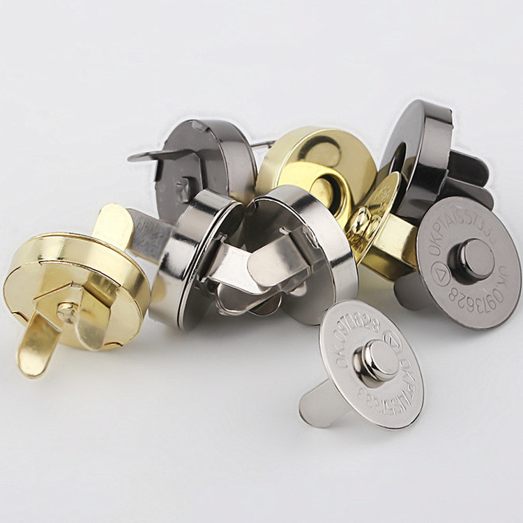 Nút hít gài 18mm - Phụ kiện handmade làm túi khoá cài cho túi xách đường kính 1,8cm