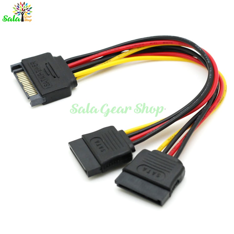 [HCM]Dây chia nguồn Sata 1 ra 2 cổng Sata