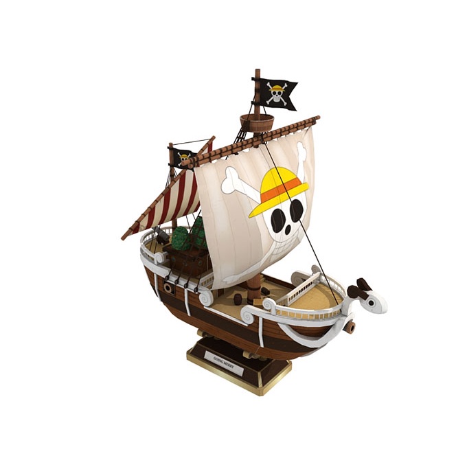 Mô hình giấy 3D  tàu Going Merry - One Piece