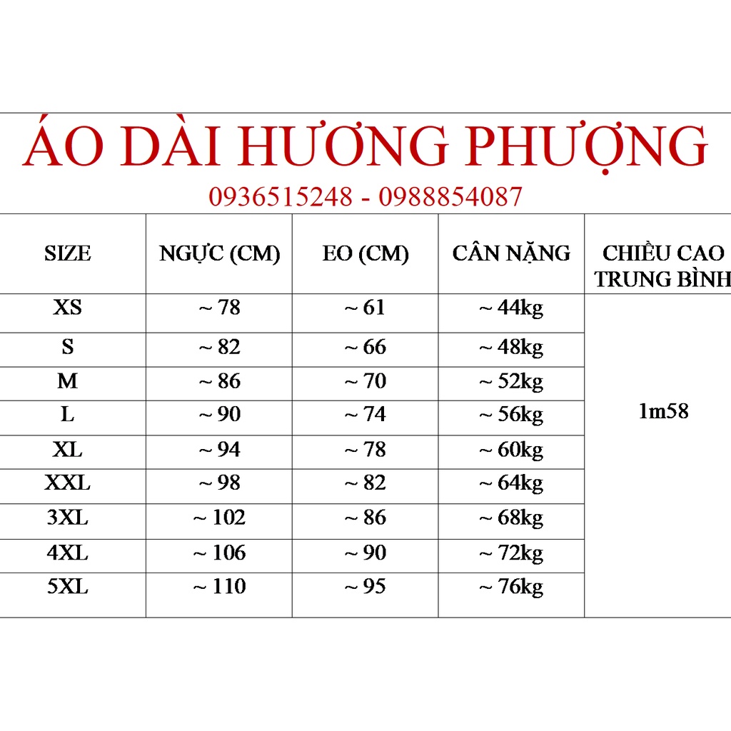 Áo dài trung niên thiết kế
