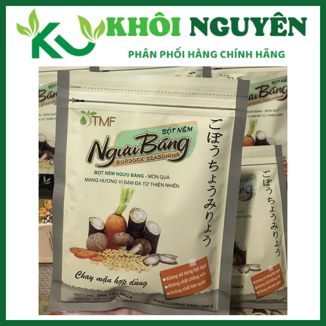 Bột nêm chay ngưu báng gói 200g [Cty TMF]
