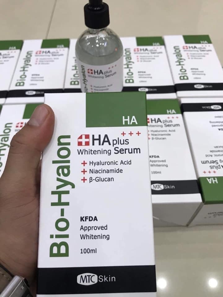 Serum HA Plus Whitening 100ml dưỡng da